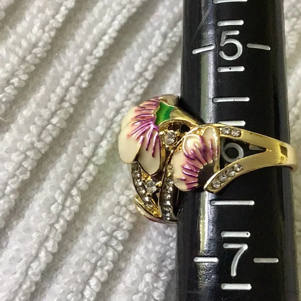 New Opal Floral Ring - Picture 7 of 7